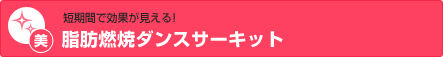 短時間で効果が見える！！脂肪燃焼ダンスサーキット