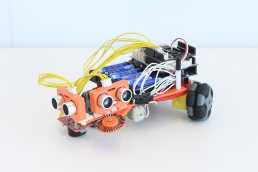 今大会最速の走りをみせてくれたロボット